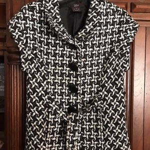 Houndstooth jacket
